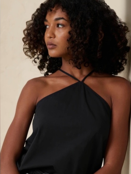 Dynamite Tops - Dynamite Halter Scarf Cami